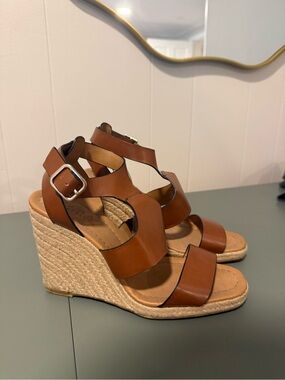 Zara Espadrille Wedge Heels